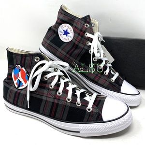 Converse Chuck Taylor All Stars Shoes Men’s High Brown Peace Casual Size 167415F
